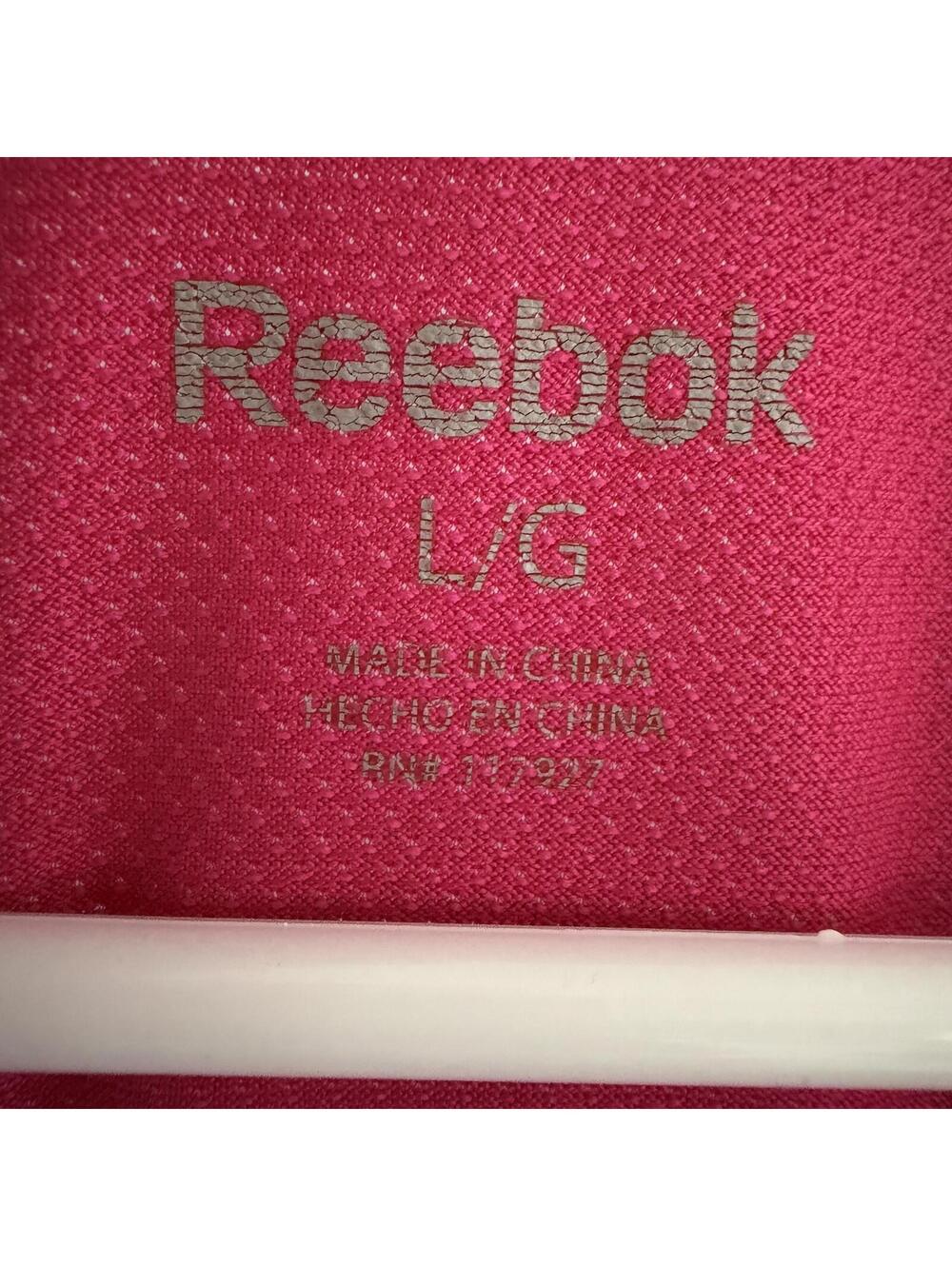 Reebok Pink Racerback Sports Bra Size L - Picture 2 of 4
